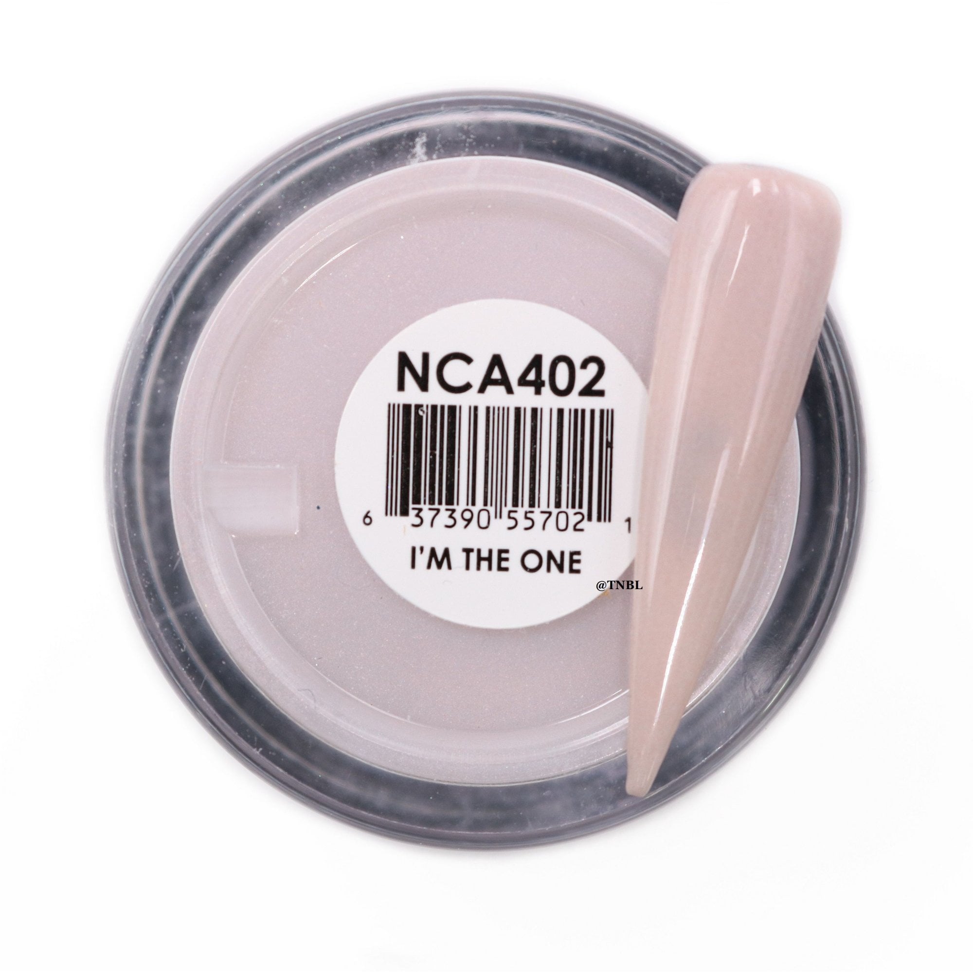 GLAM & GLITS Naked Acrylic Nail Powder 1oz / 28g - NCAC402 I'M THE ONE