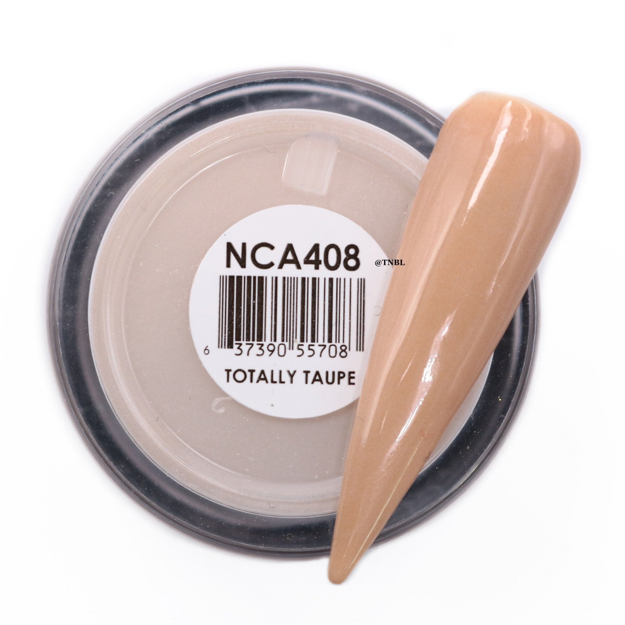 GLAM & GLITS Naked Acrylic Nail Powder 1oz / 28g - NCAC408 TOTALLY TAUPE