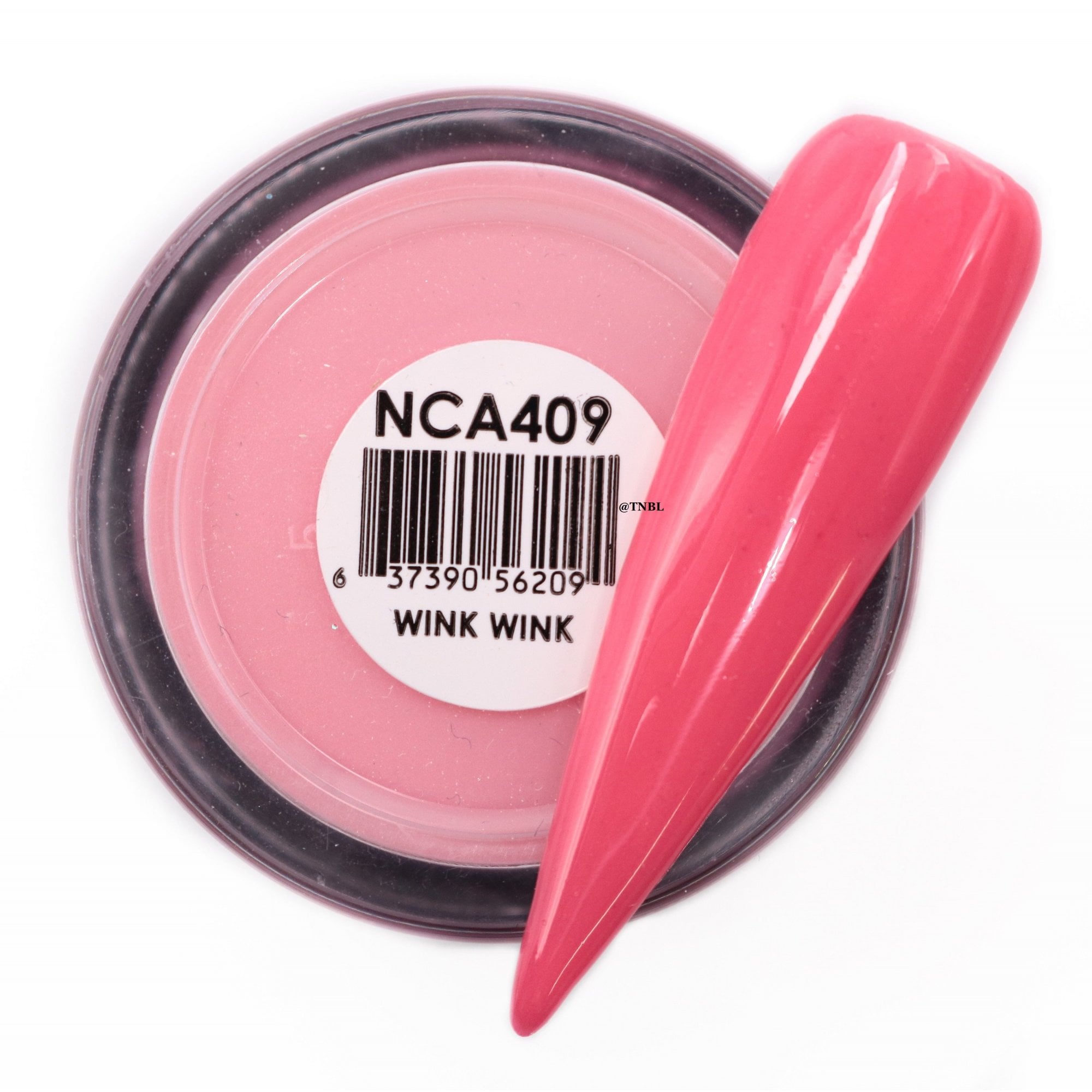 GLAM & GLITS Naked Acrylic Nail Powder 1oz / 28g - NCAC409 WINK WINK