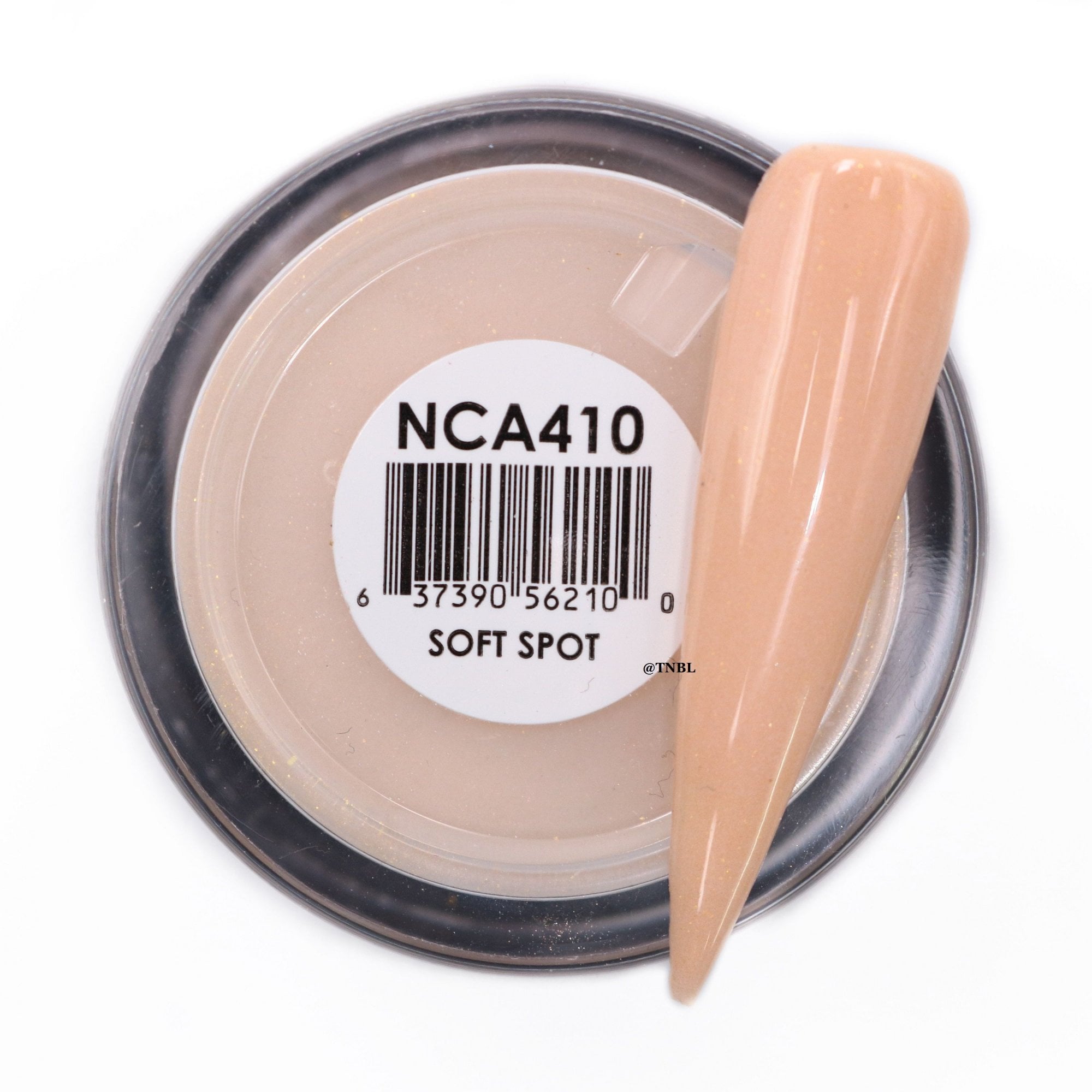 GLAM & GLITS Naked Acrylic Nail Powder 1oz / 28g - NCAC410 SOFT SPOT
