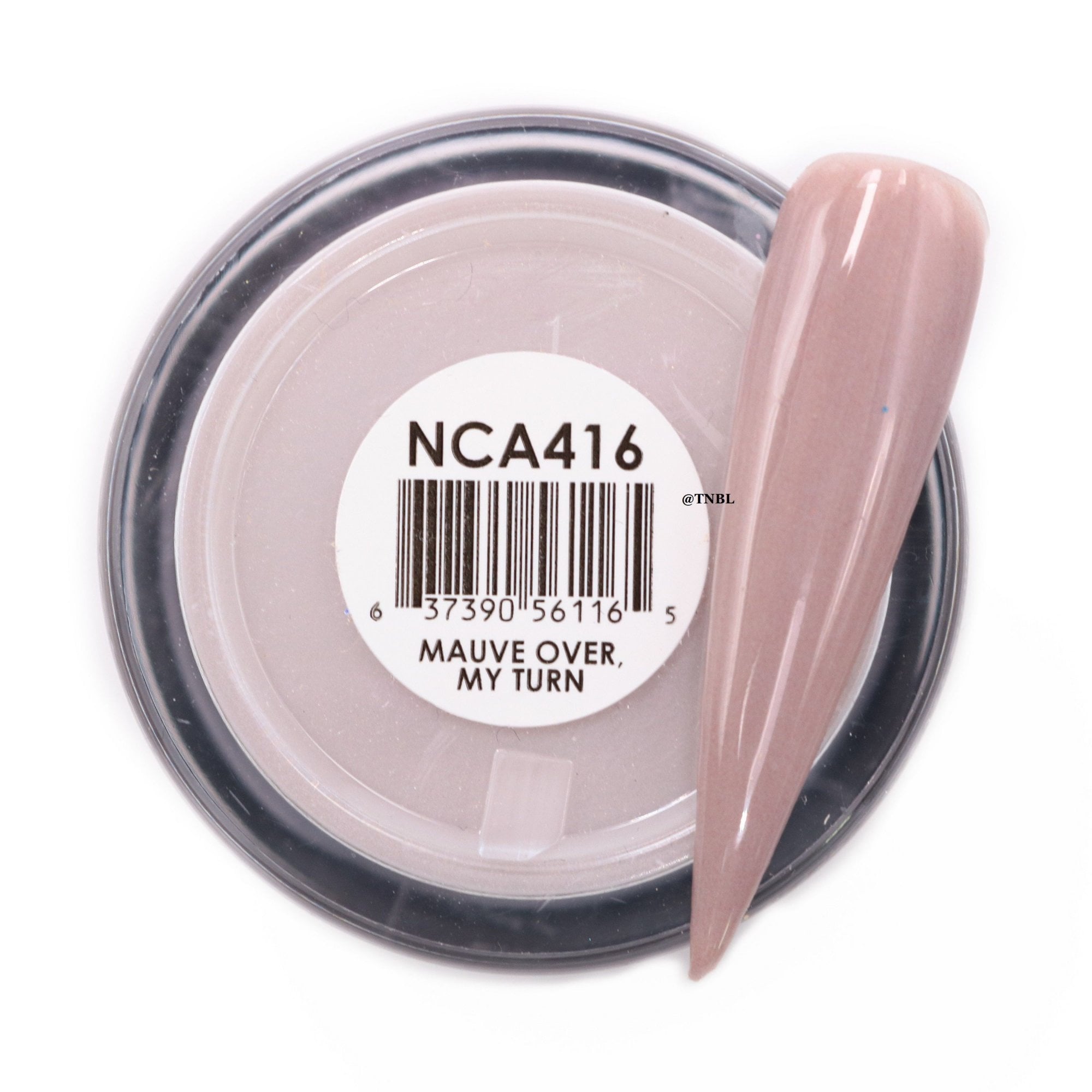 GLAM & GLITS Naked Acrylic Nail Powder 1oz / 28g - NCAC416 MAUVE OVER, MY TURN
