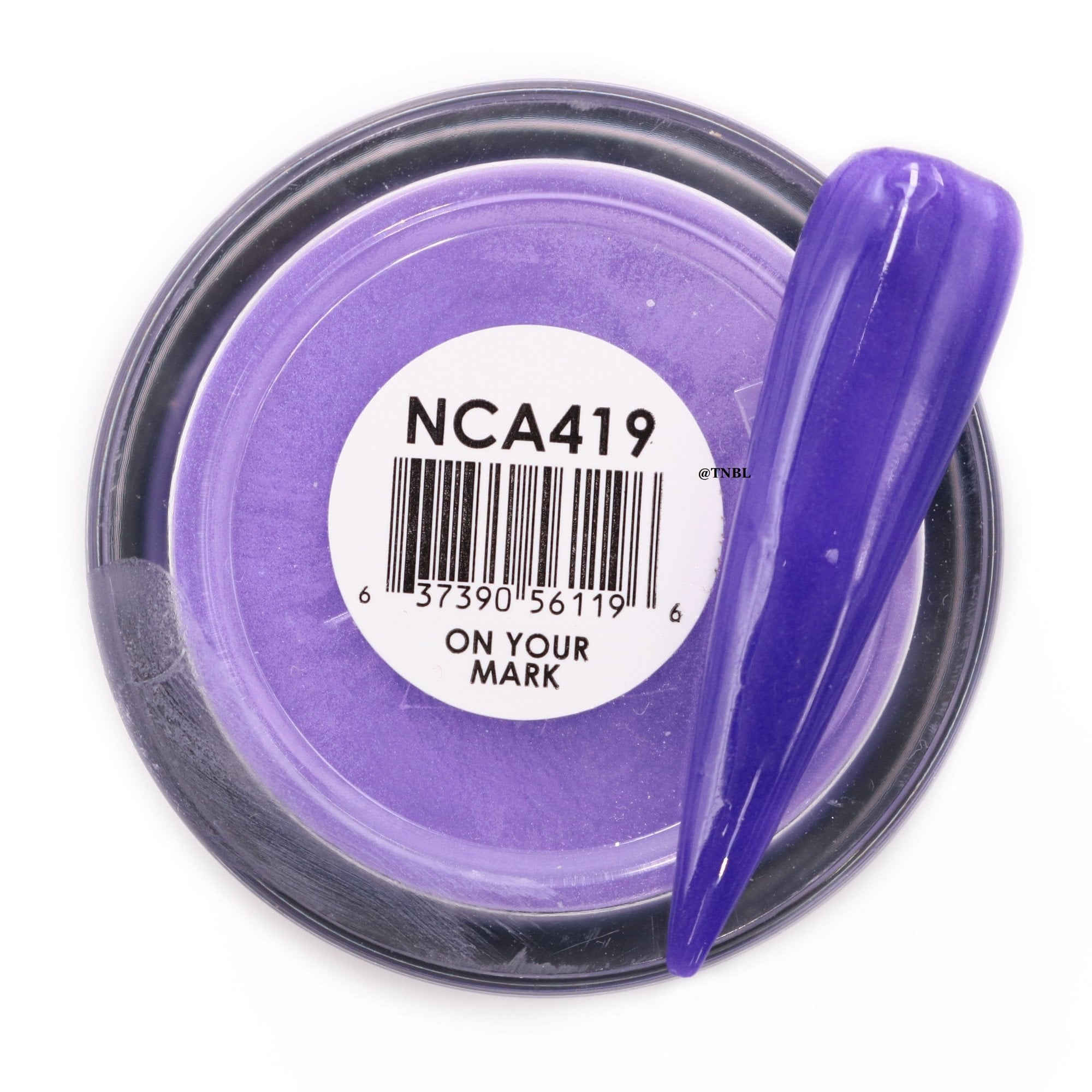 GLAM & GLITS Naked Acrylic Nail Powder 1oz / 28g - NCAC419 ON YOUR MARK
