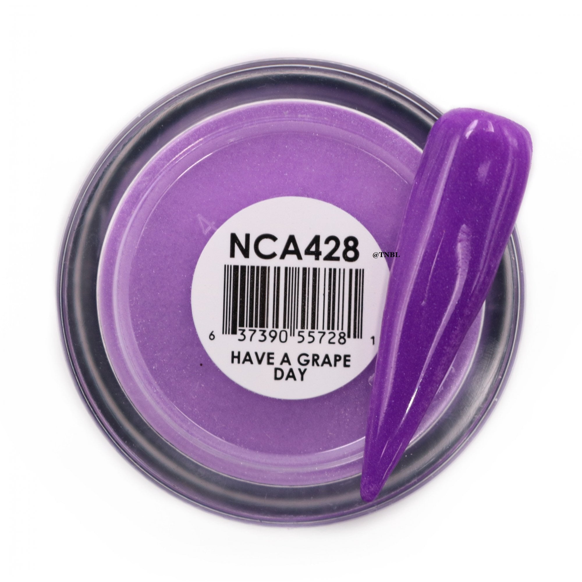 GLAM & GLITS Naked Acrylic Nail Powder 1oz / 28g - NCAC428 HAVE A GRAPE DAY