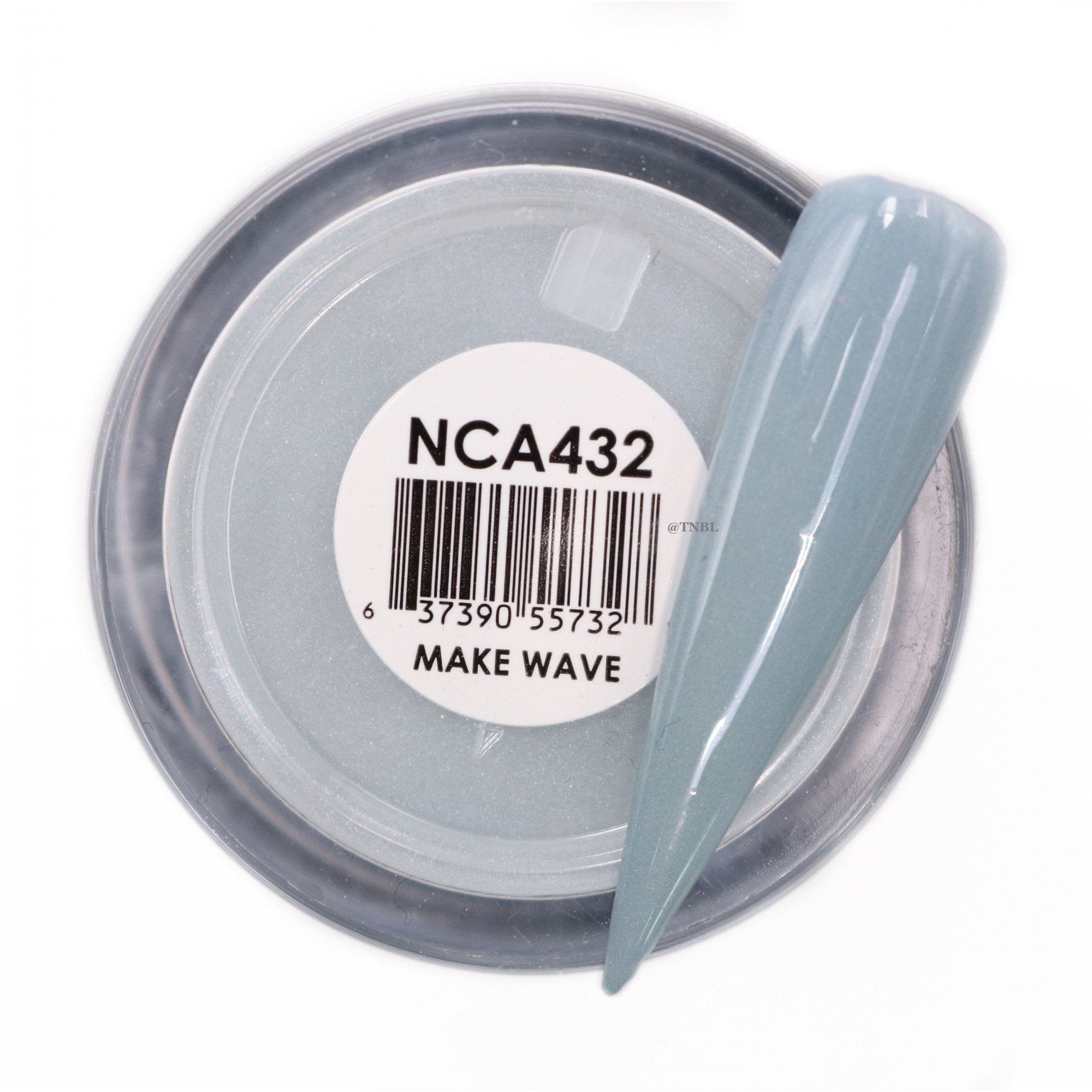 GLAM & GLITS Naked Acrylic Nail Powder 1oz / 28g - NCAC432 MAKE WAVE