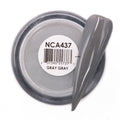 GLAM & GLITS Naked Acrylic Nail Powder 1oz / 28g - NCAC437 GRAY GRAY