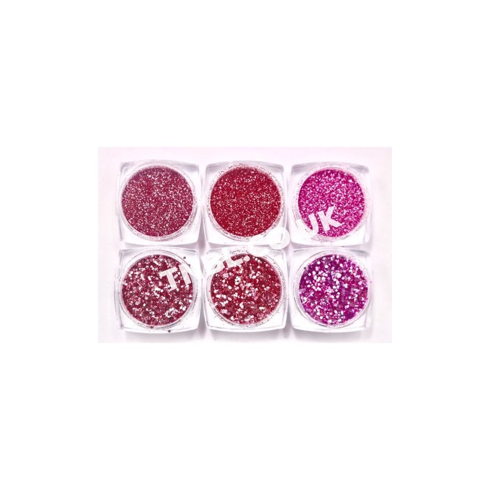 Glitter Kit - Pink Hues Collection 6 x 1G