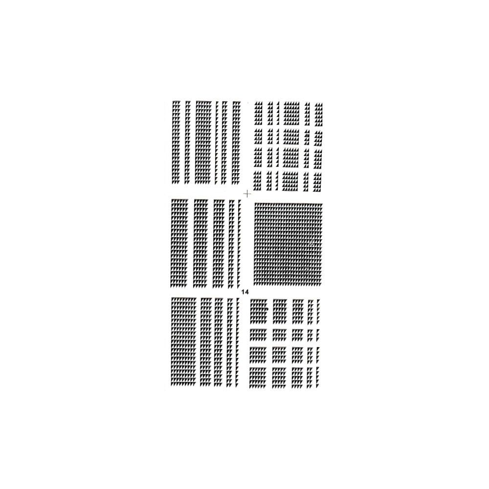 STICKER 3DL-#5 (SILVER)