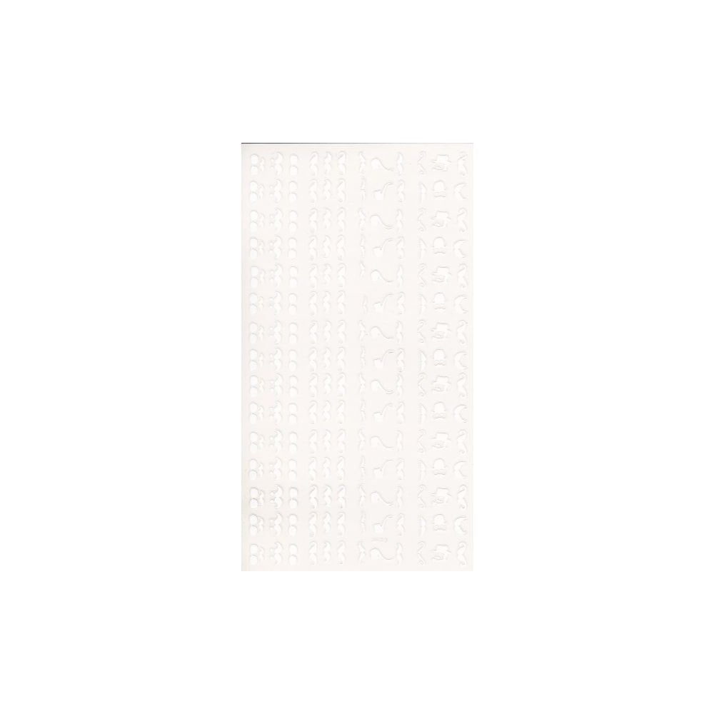 STICKER 3DL-#16 Moustache(WHITE)