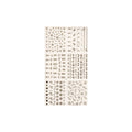 STICKER 3DL-#31 (GOLD)