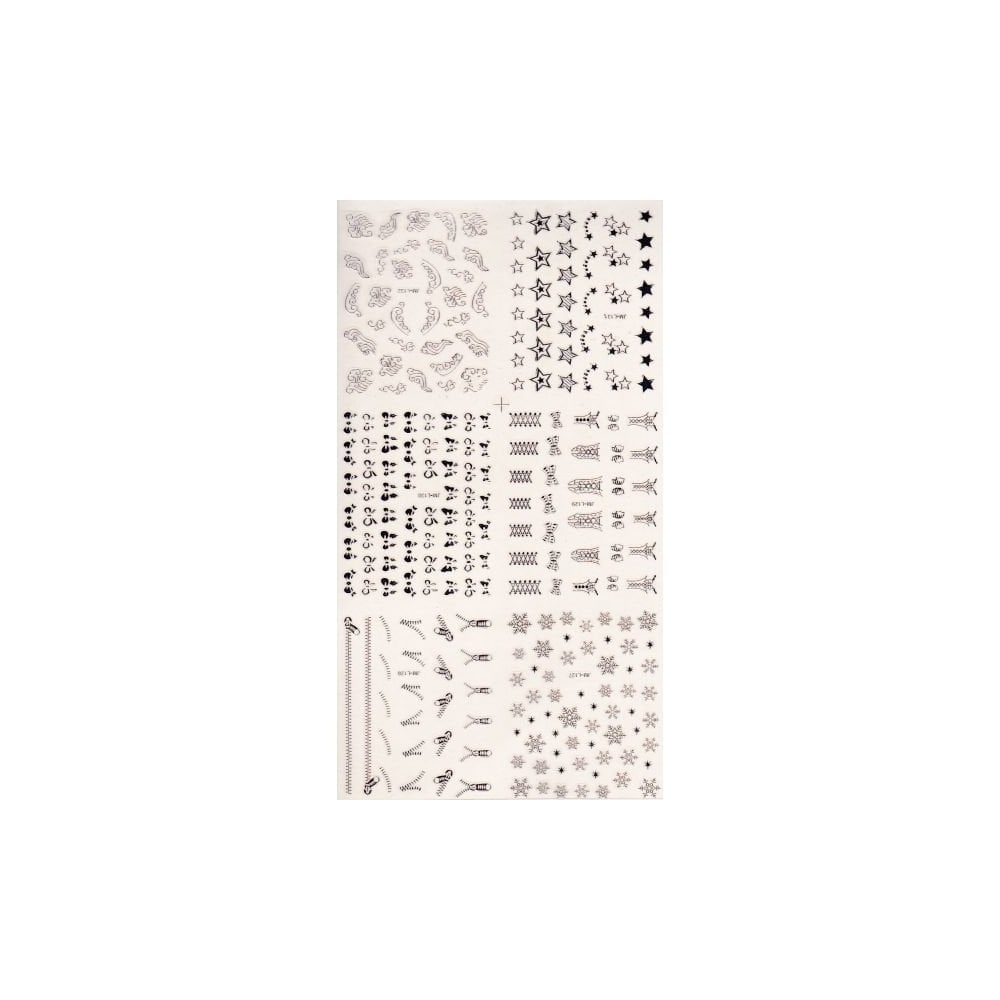 STICKER 3DL-#44 (SILVER)