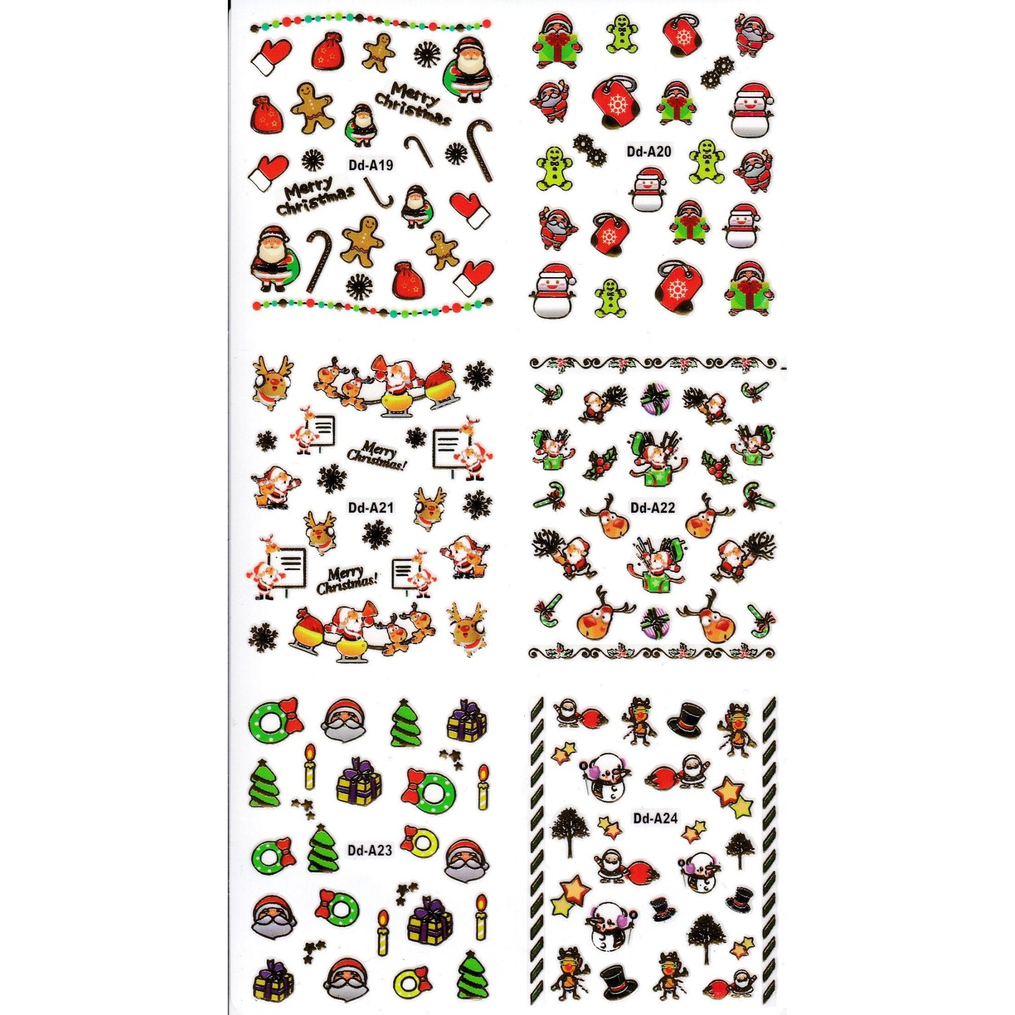 STICKER-#49 - Christmas (GOLD)