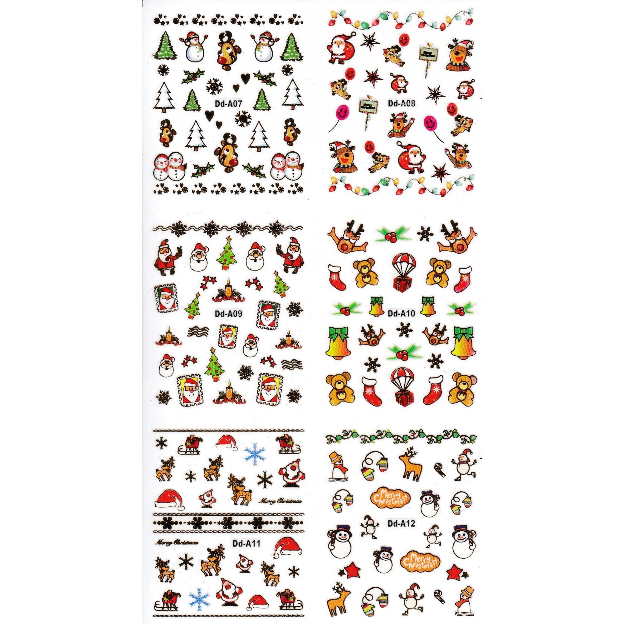 STICKER-#51 - Christmas (GOLD)
