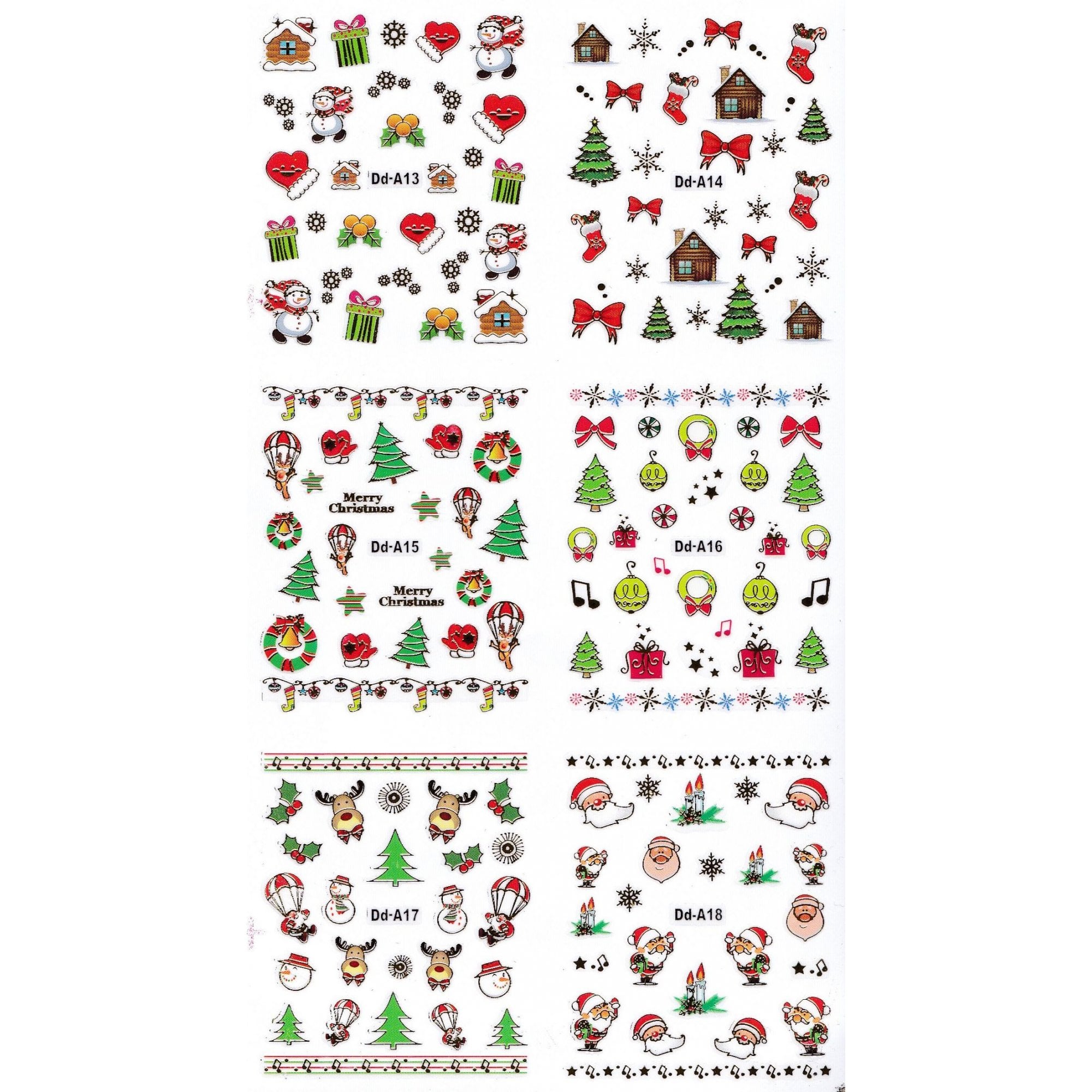 STICKER-#53 - Christmas (SILVER)