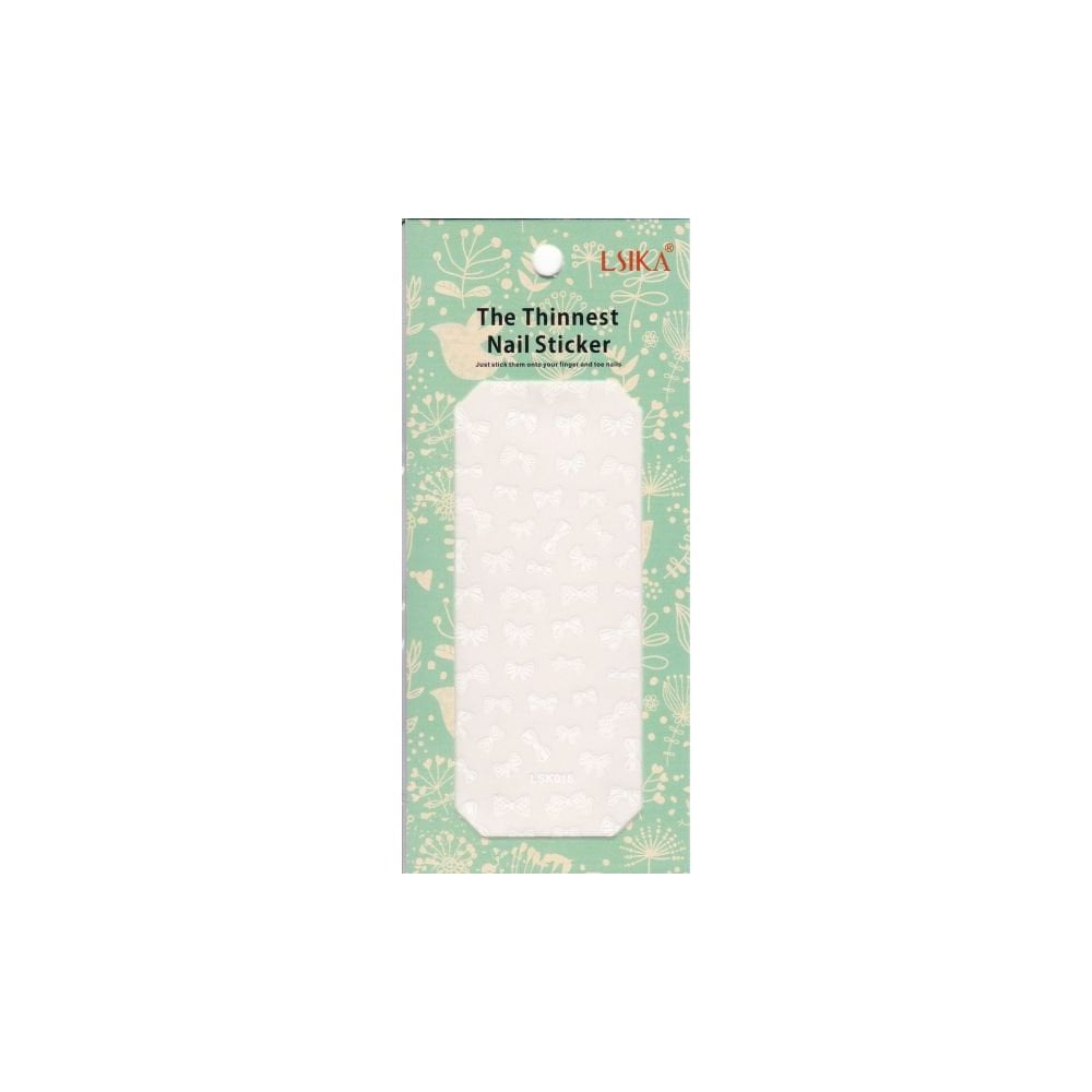 Small Sticker #5 White