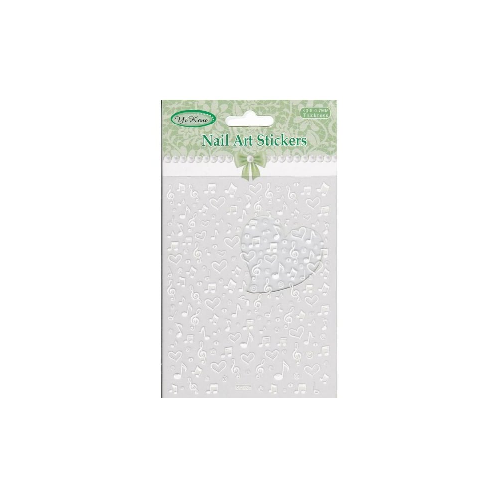Small Sticker #20 White