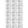Large Sticker - B12 (BLACK & SILVER)