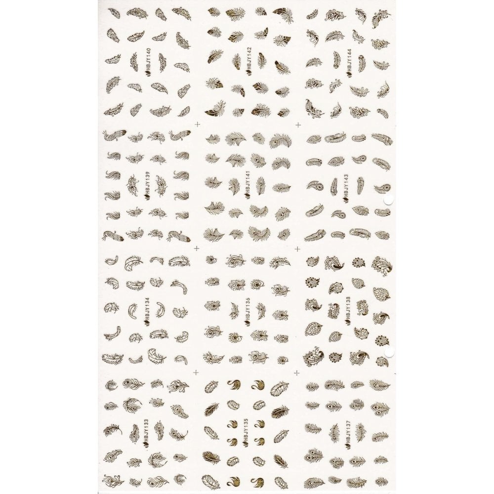 Large Sticker - B19 (GOLD)