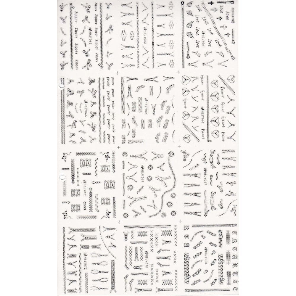 Large Sticker - B53 (SILVER)