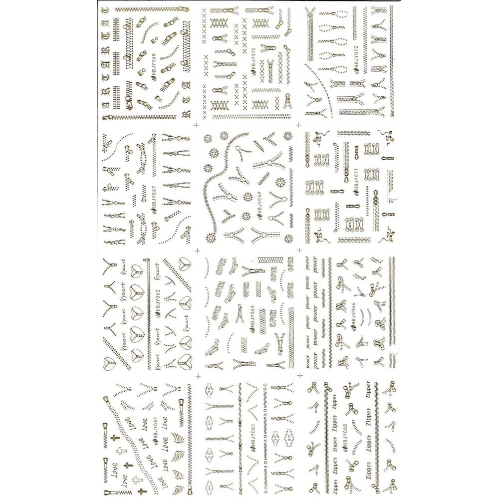Large Sticker - B54 (GOLD)