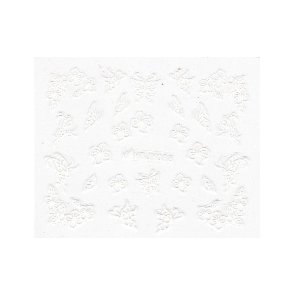 Sticker - #B132  - White