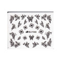 Sticker - #B134 - Butterfly (Black)