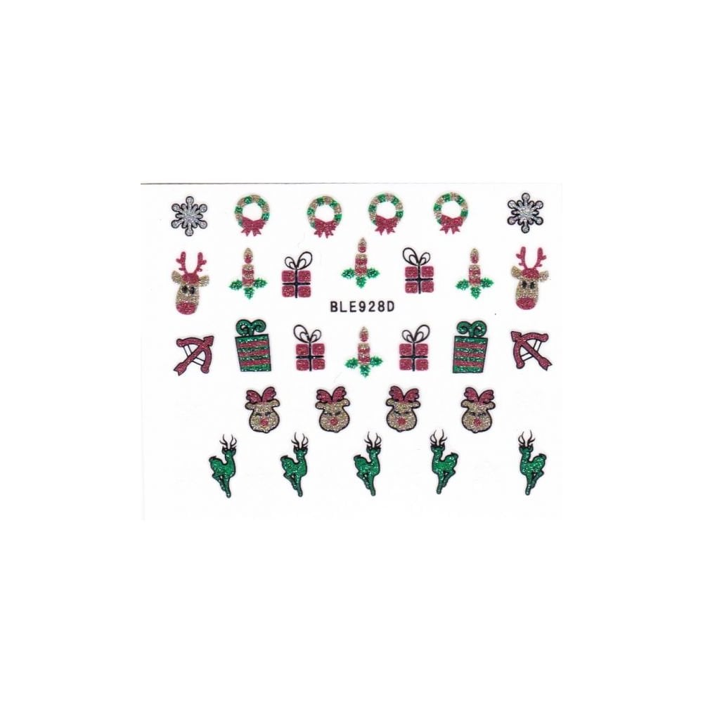 Sticker - #D131 - Christmas