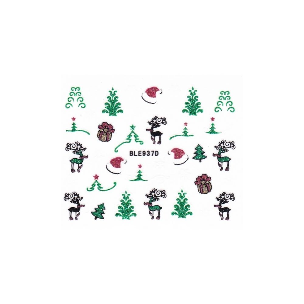 Sticker - #D132 - Christmas