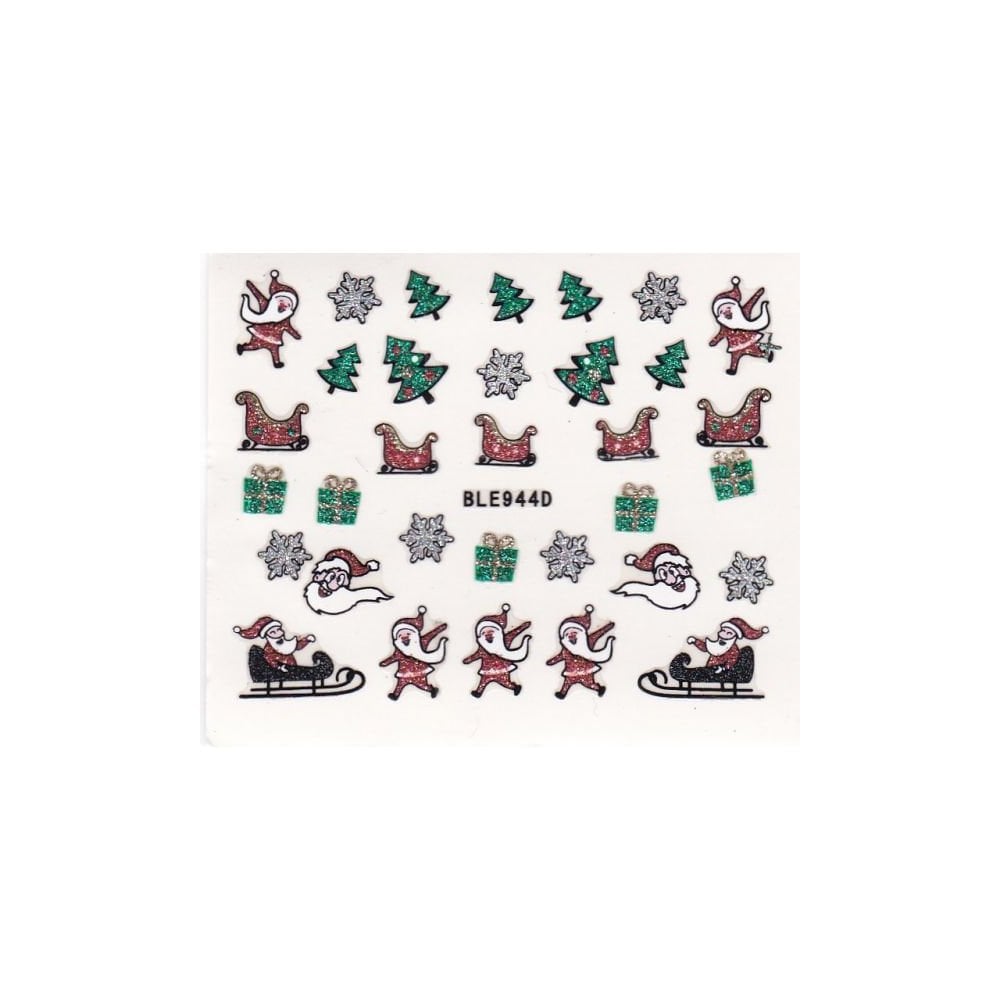 Sticker - #D142 - Christmas