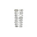 Self Adhesive Decal Nail Art - Black