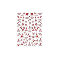 Sticker - Christmas CB149 (RED)