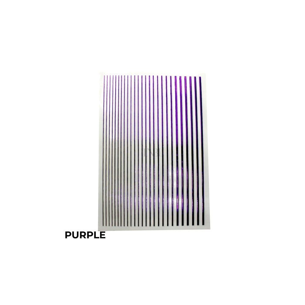 Sticker strip - Purple