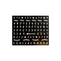Sticker - #D82 - Numbers & ABC (White)