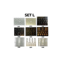 Sticker Set - L (Number/Text)