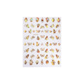 Sticker - ZD3843 - Butterfly - Gold