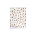 Sticker - ZD3851 - Butterfly - Gold