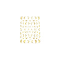 Sticker - ZD3850 - Butterfly - Gold