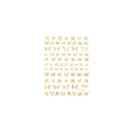Sticker - ZD3844 - Butterfly - Gold