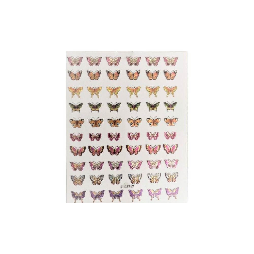 Sticker - ZD3717 - Butterfly