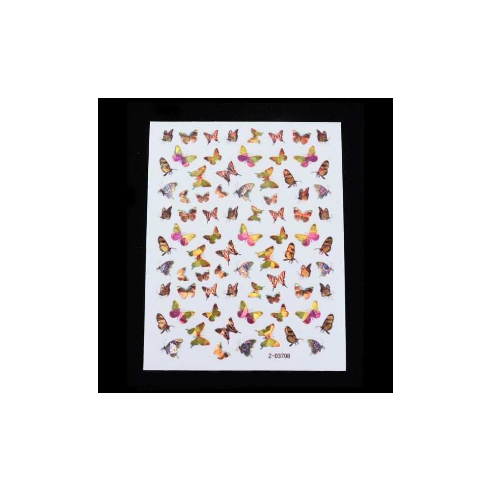 Sticker - ZD3708 - Butterfly