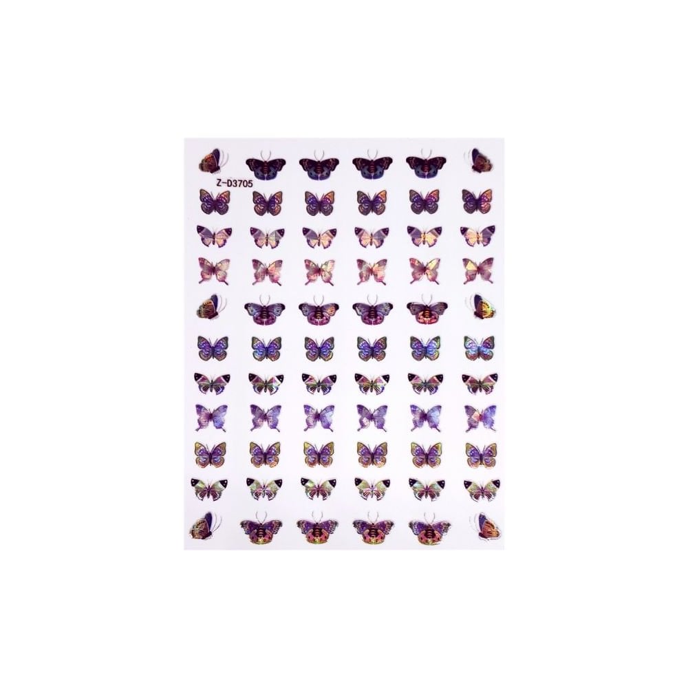 Sticker - ZD3705 - Butterfly