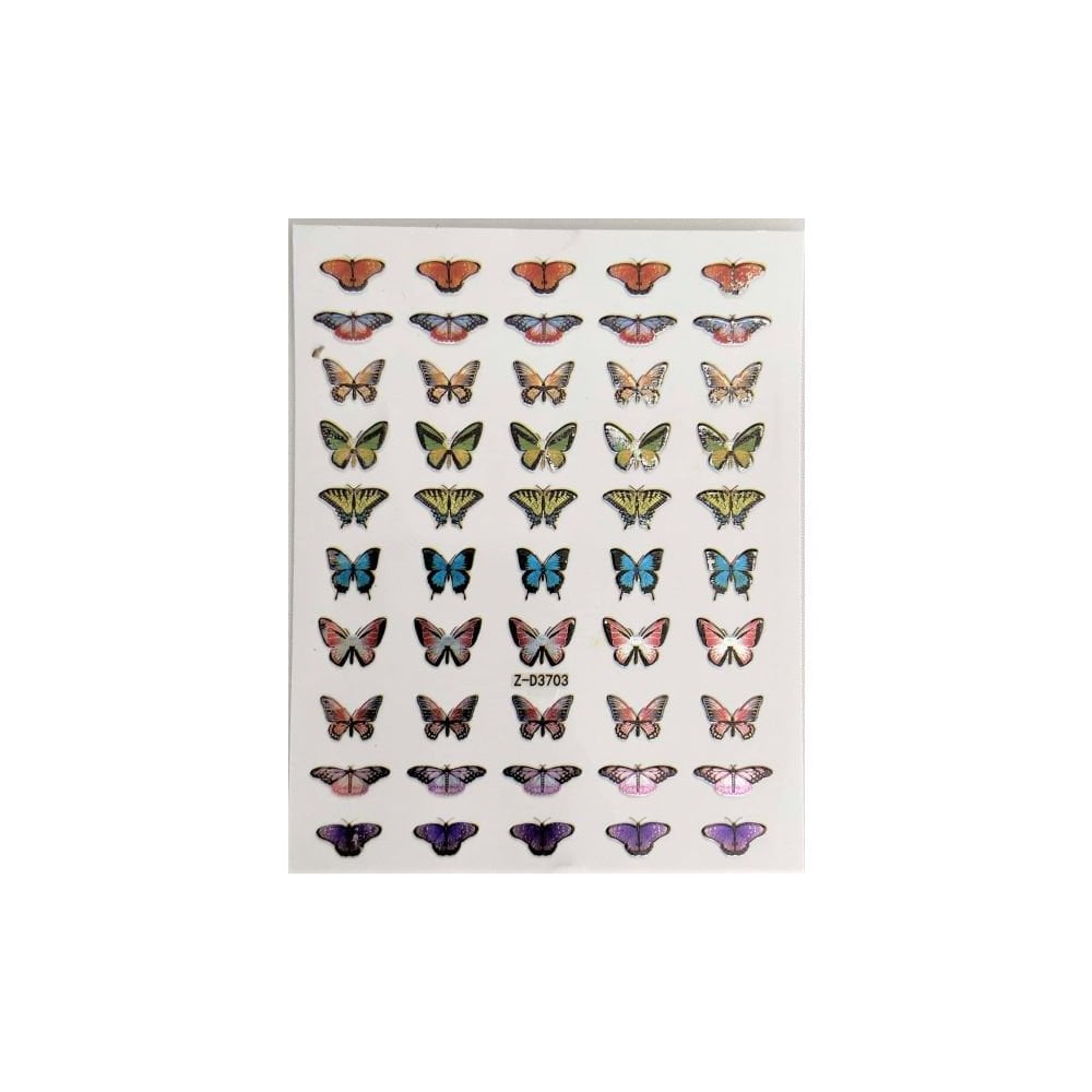 Sticker - ZD3703 - Butterfly