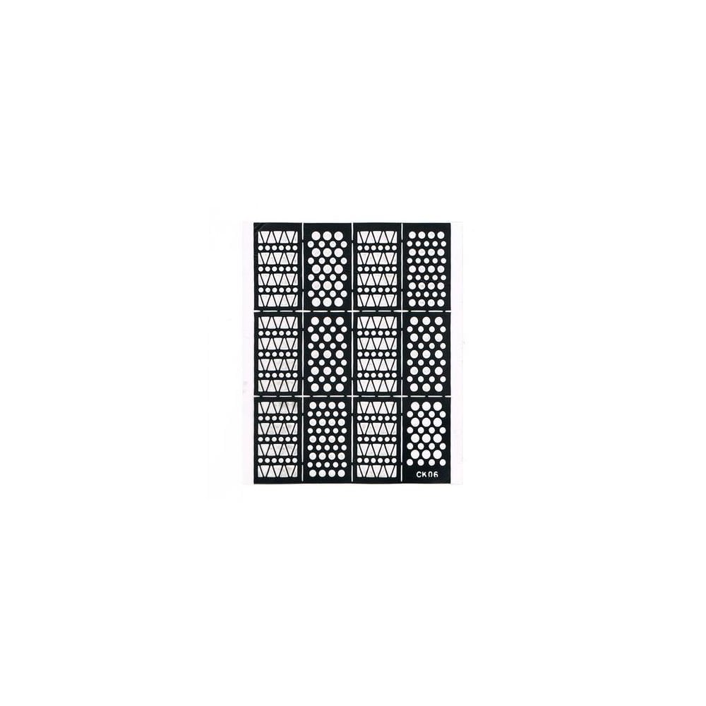 Stencil sticker - CK06