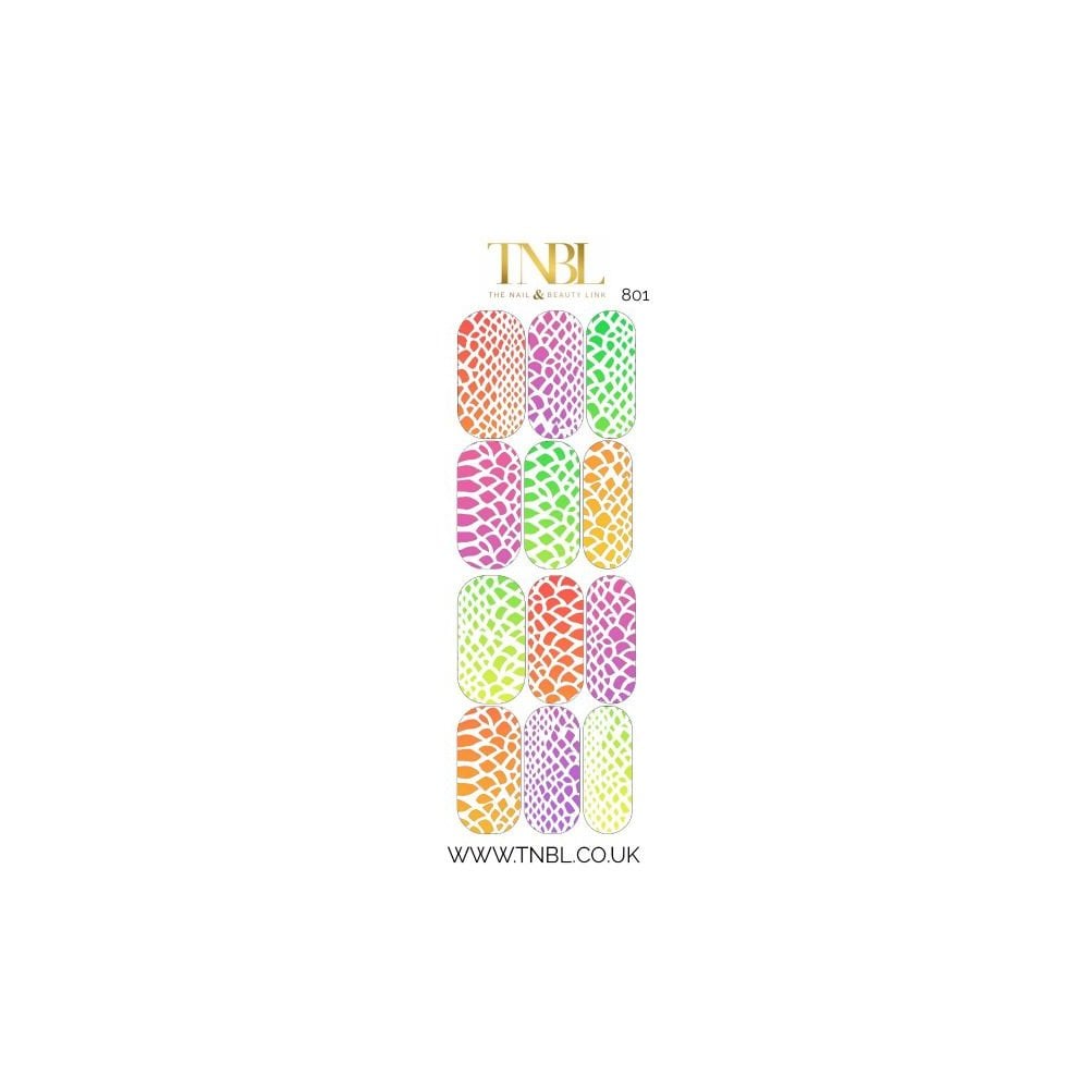 Water Decal - 801 snake Print