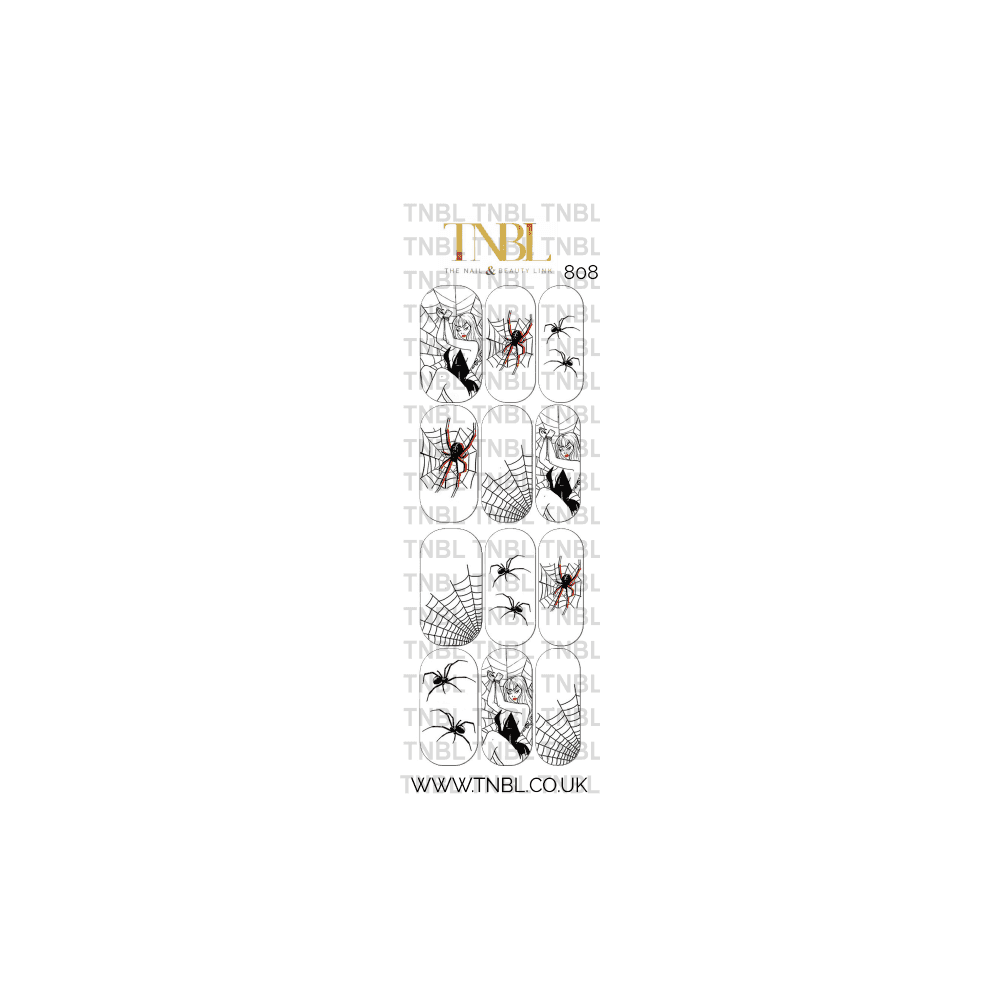 Water Decal - 808 spider