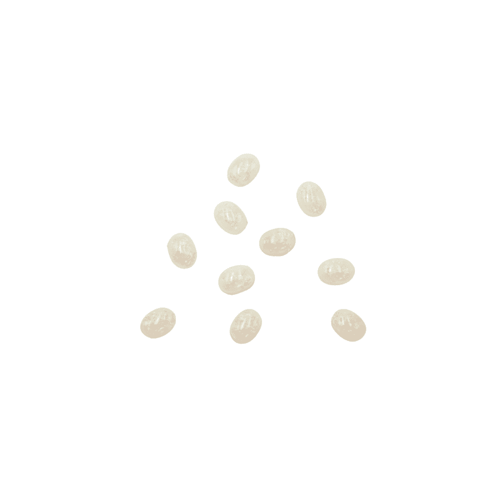 3D OVAL - WHITE