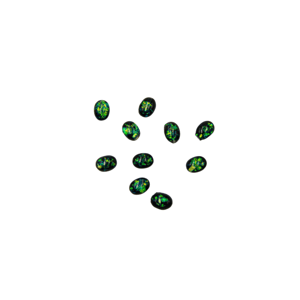 3D OVAL - BLACK