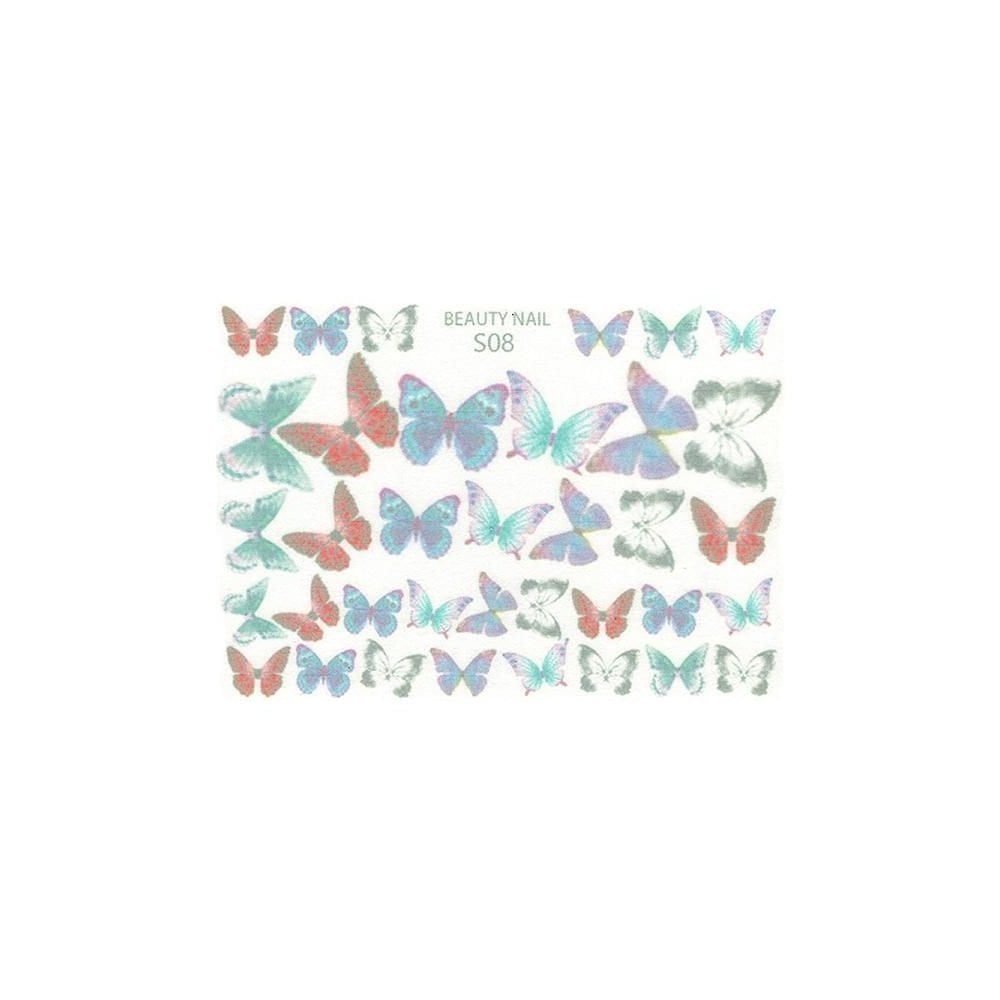 3D Butterfly-Sheet-S08