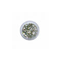 TNBL Crystal AB Flatback Rhinestones in Large pot