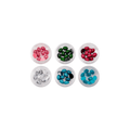 3D Stack Oval Marble 60pcs