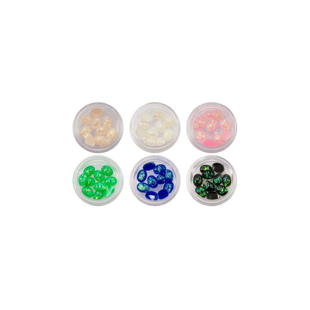 3D Stack Oval AB 60pcs